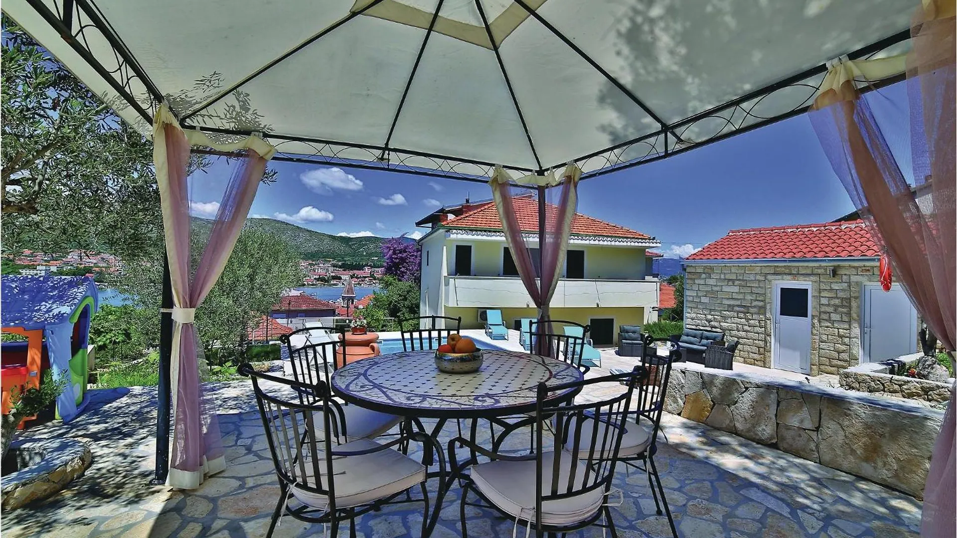 Lovely Apartment In Trogir With House Sea View