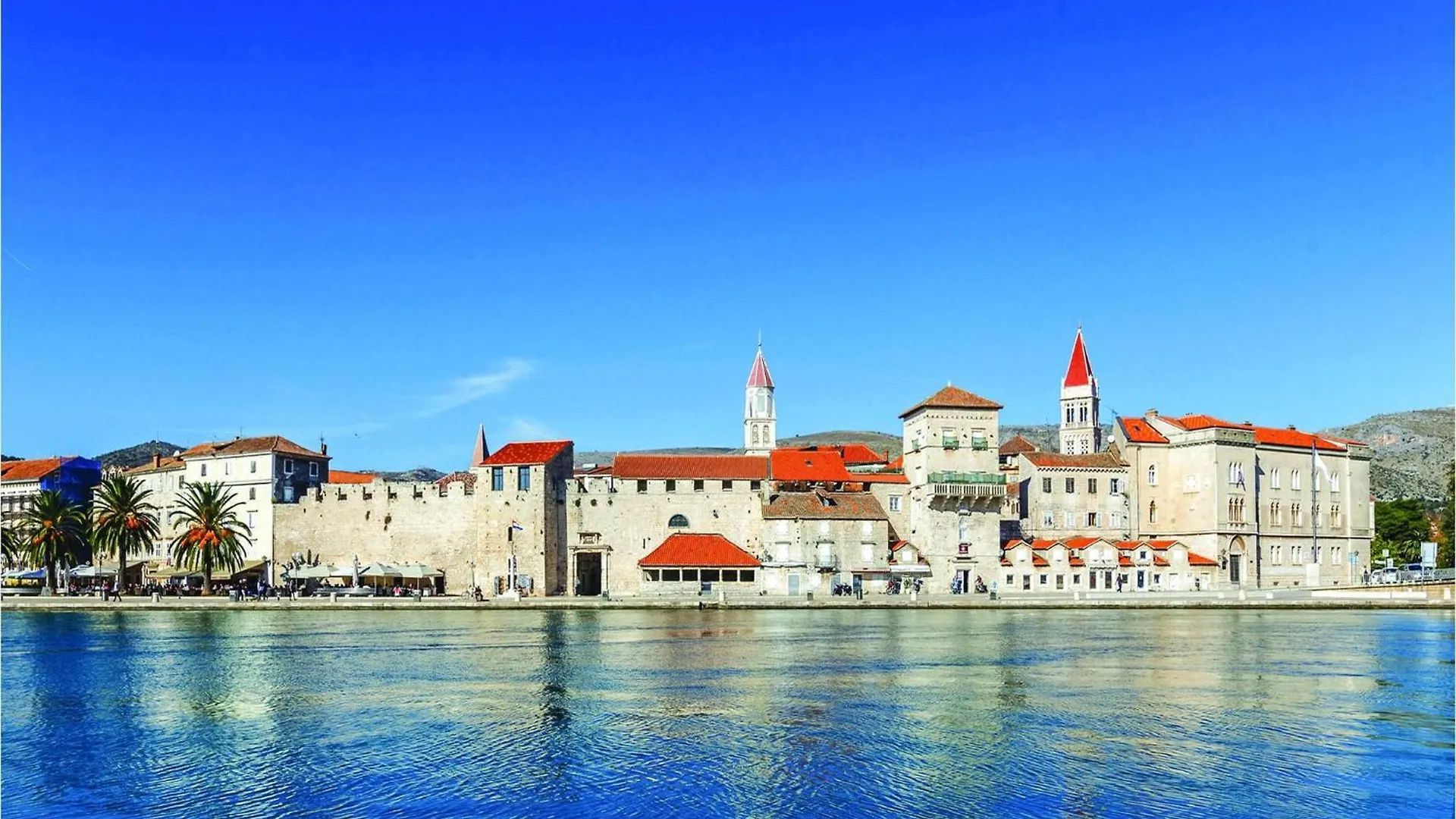 Lovely Apartment In Trogir With House Sea View
